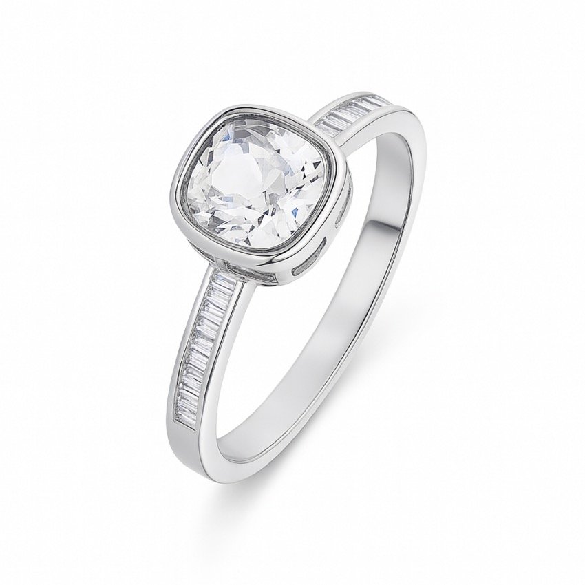 Sidabrinis žiedas su Cirkoniu