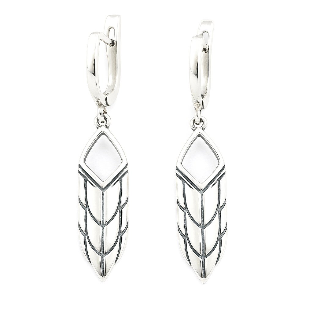 Sidabriniai auskarai