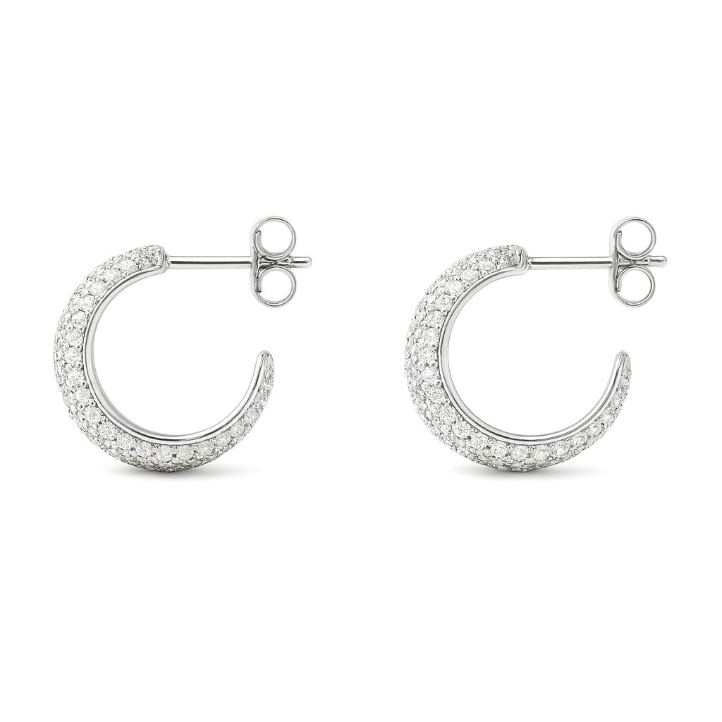 Sidabriniai auskarai su Cirkoniu