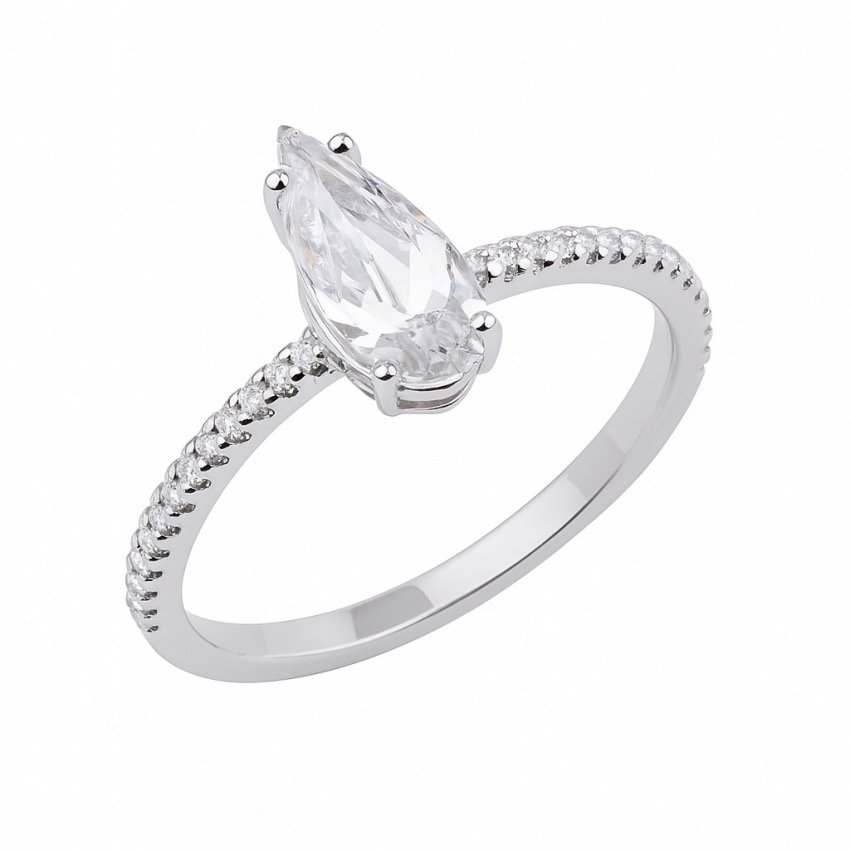 Sidabrinis žiedas su Cirkoniu