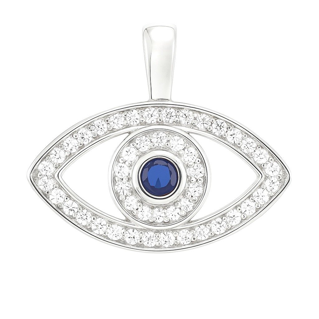 Sidabrinis pakabukas Akis