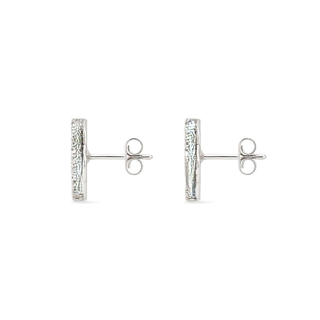 Sidabriniai auskarai Dobilai