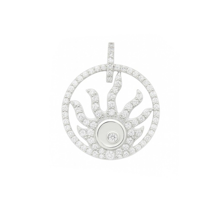 Sidabrinis pakabukas Akis