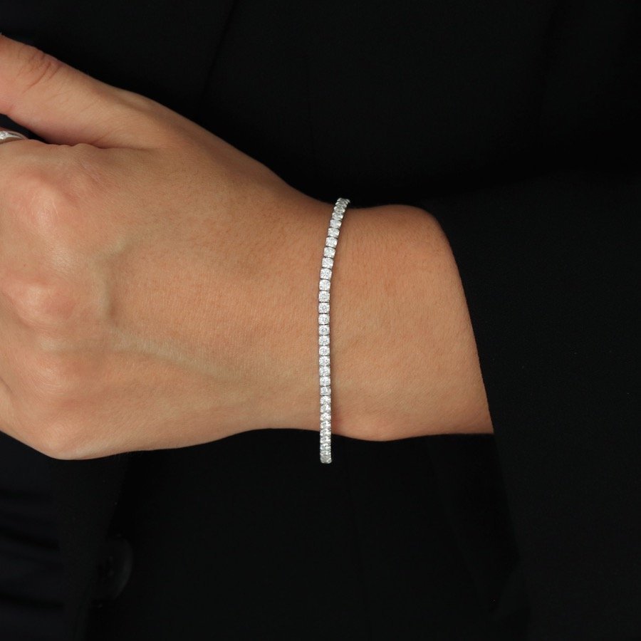 Sidabrinė apyrankė Tennis Sidabrinė apyrankė Tennis