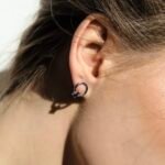 Sidabriniai auskarai su Cirkoniu