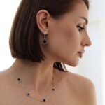 Sidabrinė grandinėlė su Dobilais