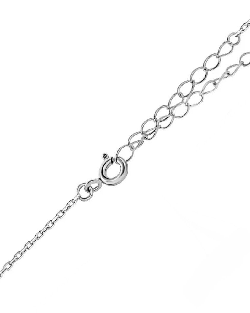 Sidabrinė grandinėlė su pakabuku