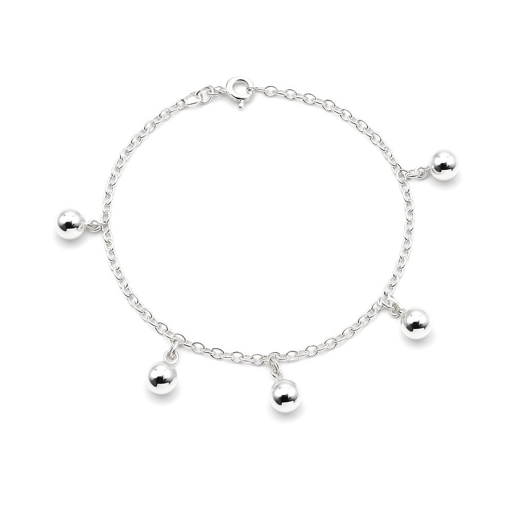 Sidabrinė apyrankė su Burbulais