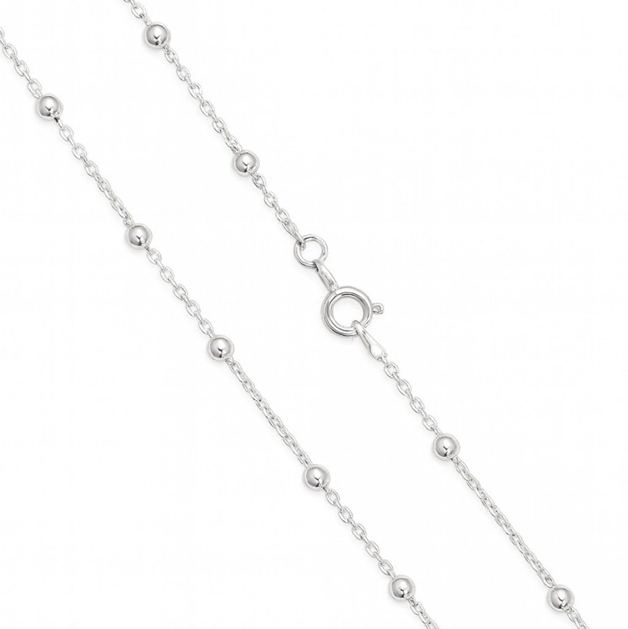 Sidabrinė grandinėlė su Burbuliukais