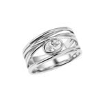 Sidabrinis žiedas su Cirkoniu