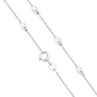 Sidabrinė grandinėlė su Burbuliukais