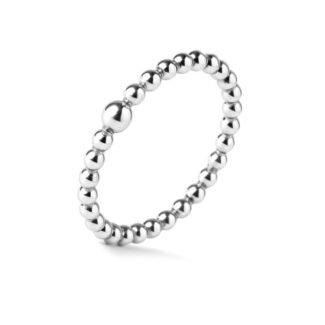 Sidabrinis minimalistinis žiedas