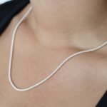 Sidabrinė grandinėlė su Burbuliukais