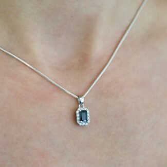 Sidabrinis pakabukas su Cirkoniu