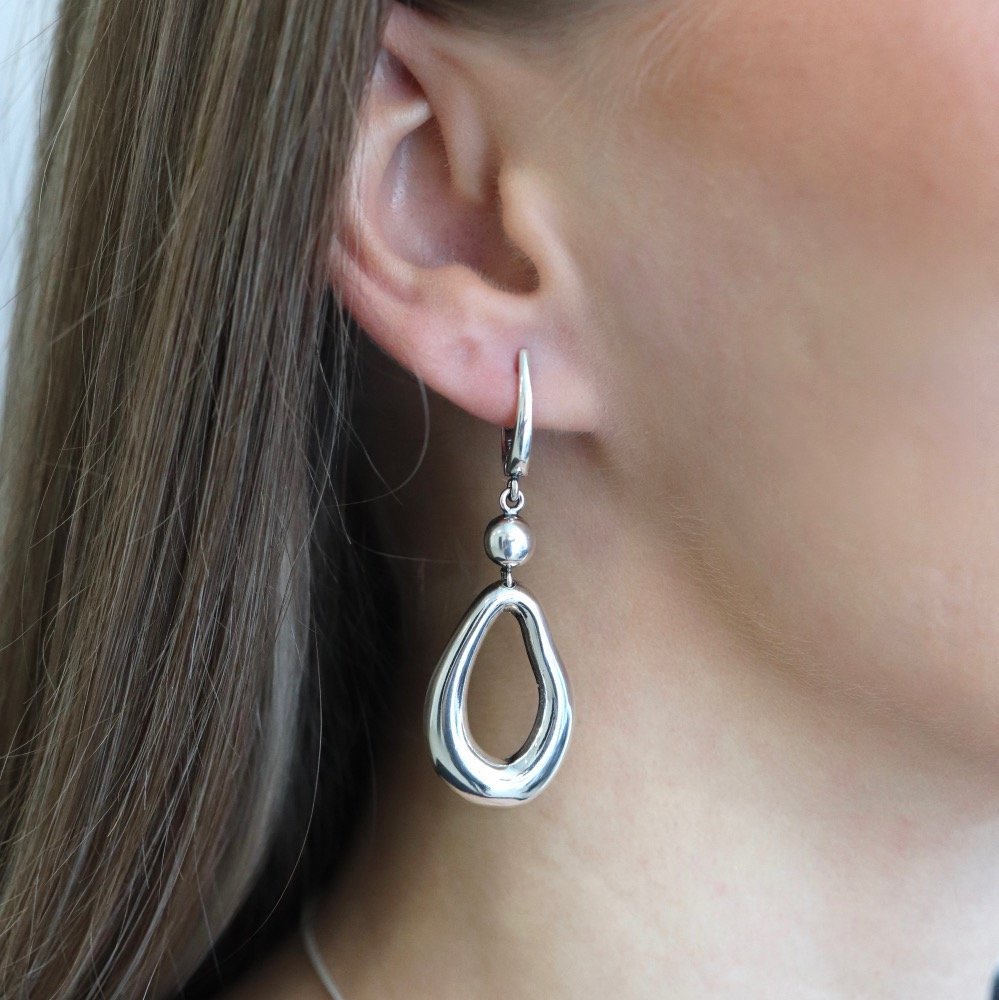 Sidabriniai auskarai