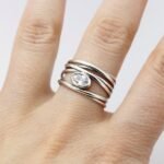 Sidabrinis žiedas su Cirkoniu