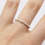 Sidabrinis minimalistinis žiedas