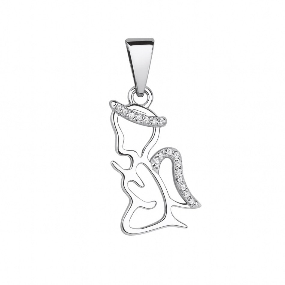 Sidabrinis pakabukas Angeliukas