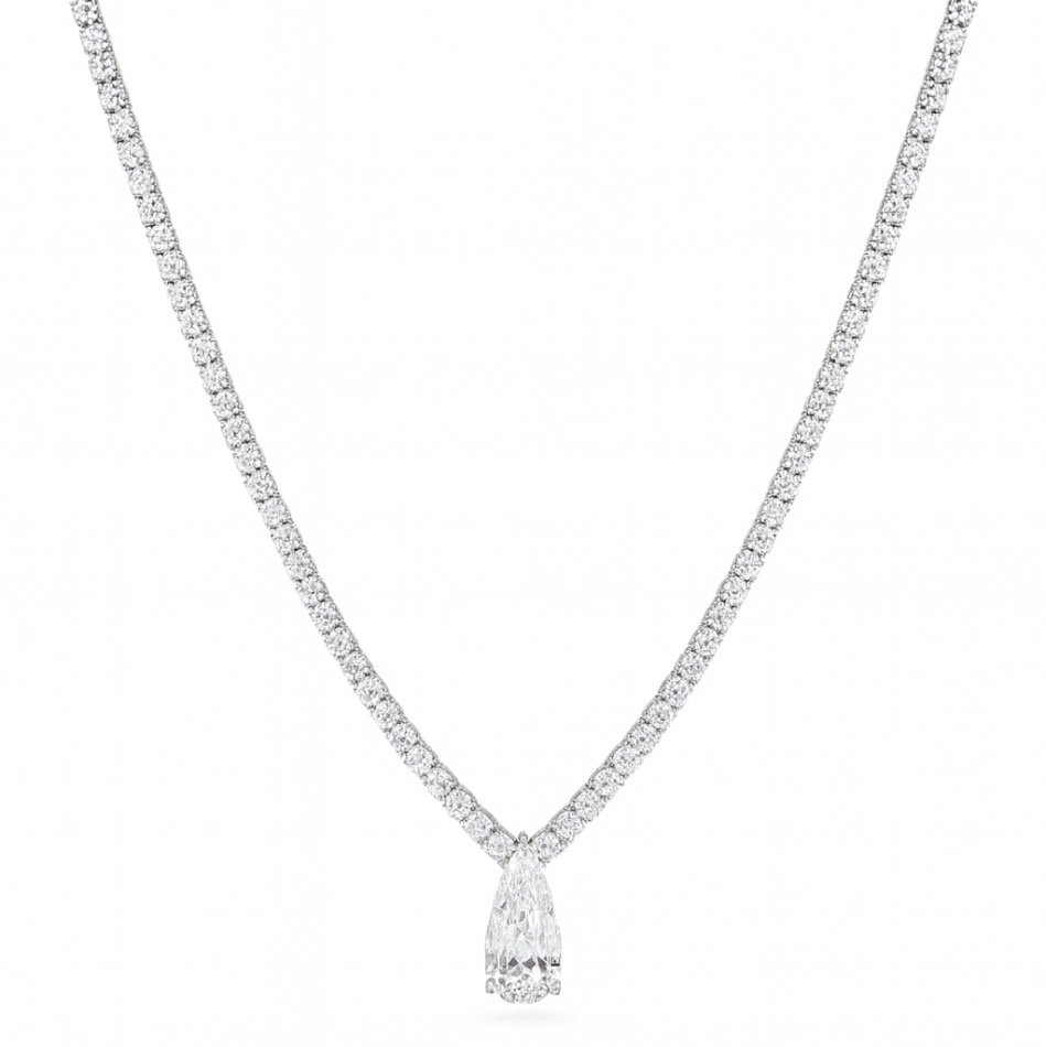 Sidabrinis Kolje su Cirkoniu