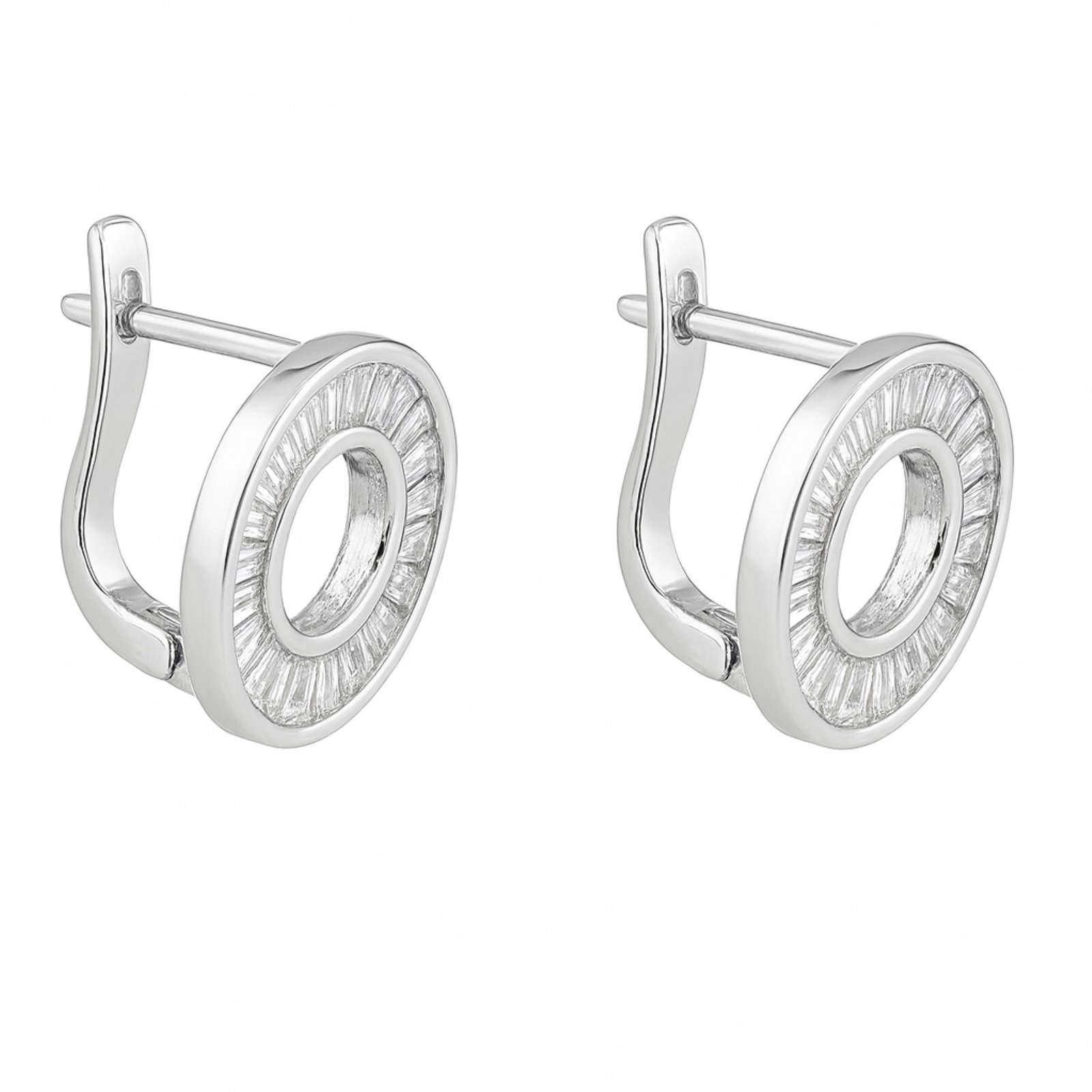 Sidabriniai auskarai su Cirkoniu