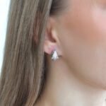 Sidabriniai auskarai Puma