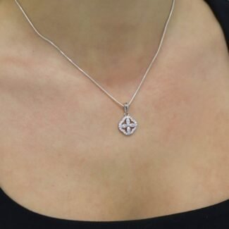 Sidabrinis pakabukas su Cirkoniu