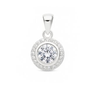 Sidabrinis pakabukas su Cirkoniu