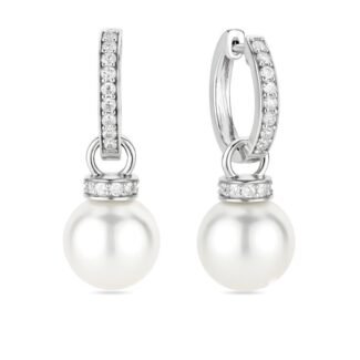 Sidabriniai auskarai su Perlu