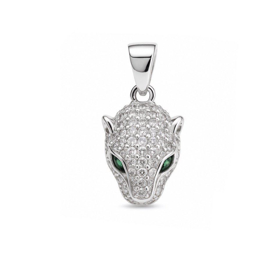 Sidabrinis pakabukas Puma