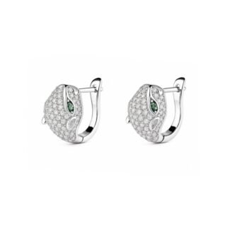 Sidabriniai auskarai Puma