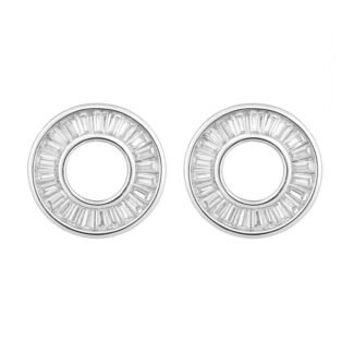 Sidabriniai auskarai su Cirkoniu