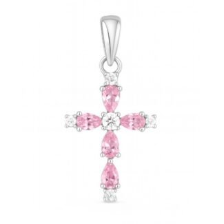 Sidabrinis kryželis su Cirkoniu