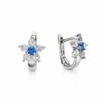 Sidabriniai auskarai Gėlytės