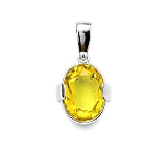 Sidabrinis pakabukas su swarovski kristalu